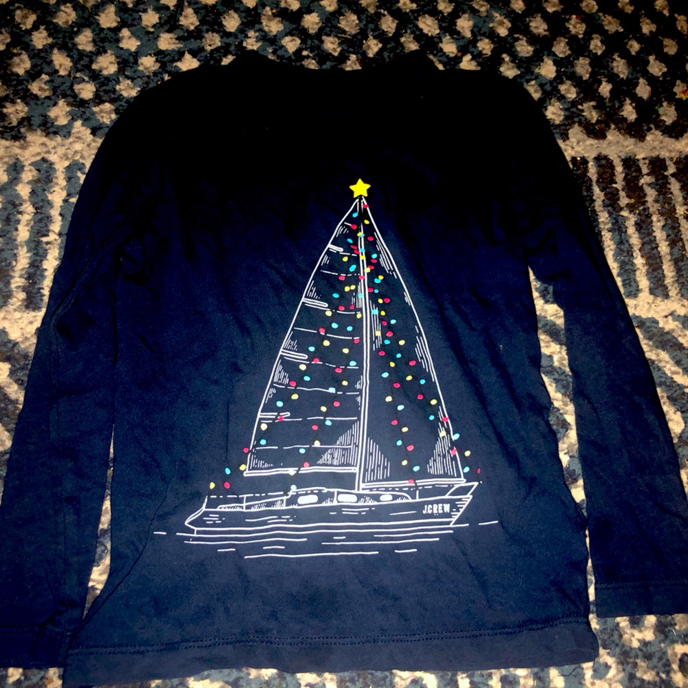 Holiday sailboat tee